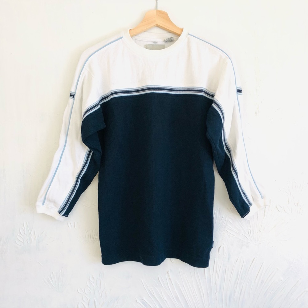 Point Zero 90’s Brand Stripe Long Sleeve Shirt - Boys M